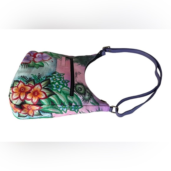 Anna by Anuschka Women's Genuine Leather  Hobo Handbag | - Picture 11 of 16